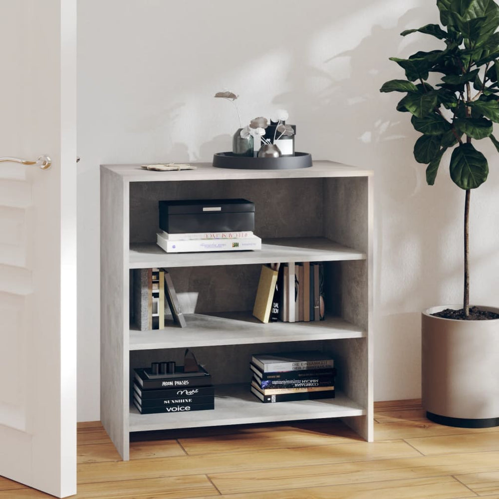 Betongraues Sideboard 70x75 cm