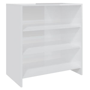 Hochglanz Sideboard Weiß 70 cm