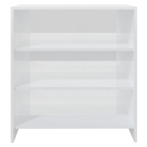 Hochglanz Sideboard Weiß 70 cm