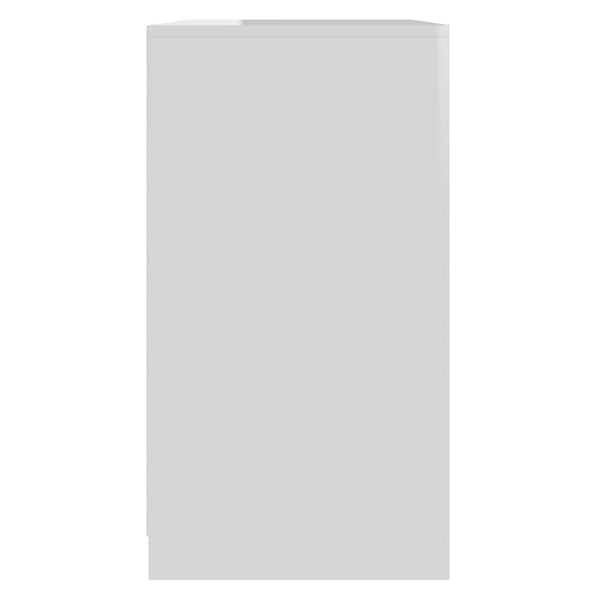 Hochglanz Sideboard Weiß 70 cm