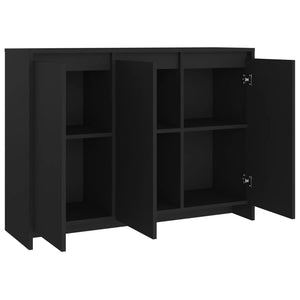 Schwarzes Sideboard 102 cm