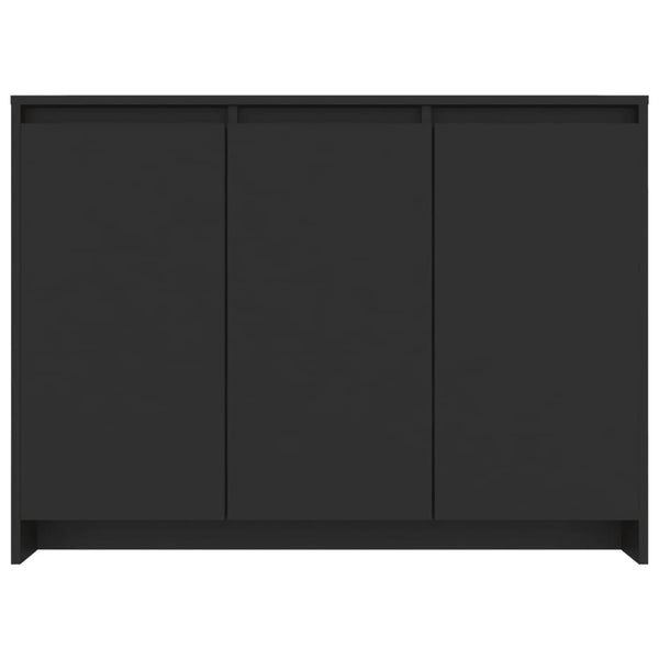 Schwarzes Sideboard 102 cm