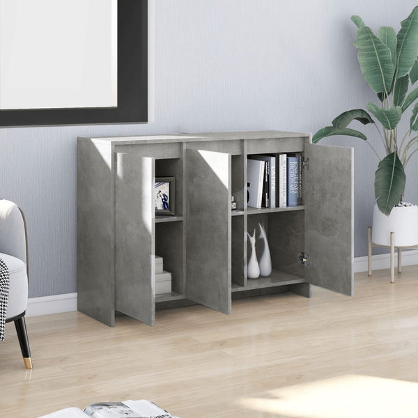 Sideboard Betongrau 102 cm