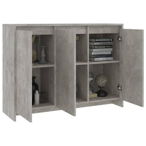 Sideboard Betongrau 102 cm