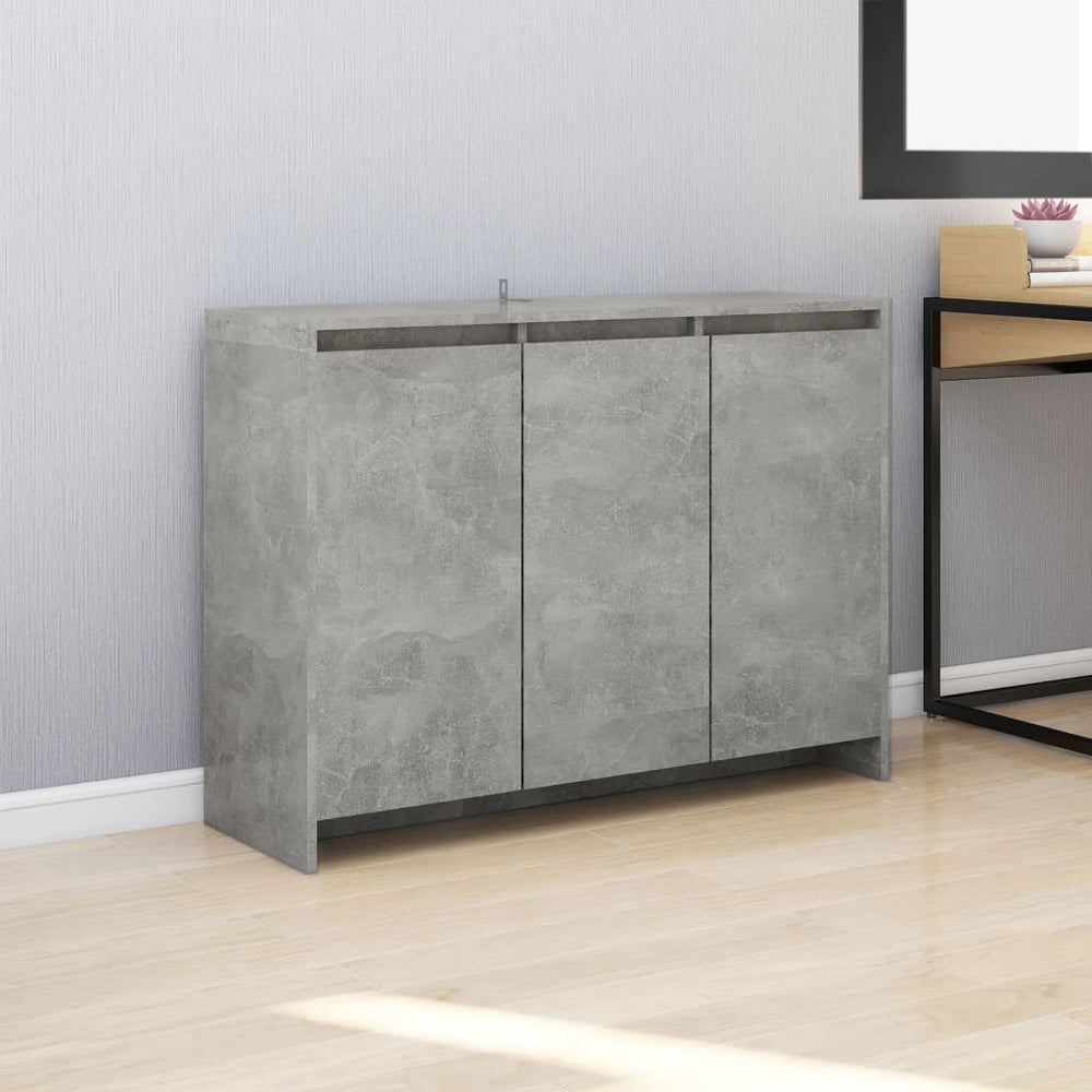 Sideboard Betongrau 102 cm