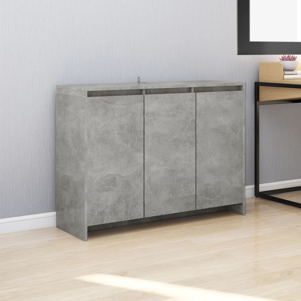 Sideboard Betongrau 102 cm
