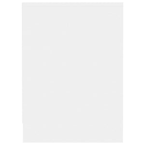Meuble TV vidaXL blanc 102x37,5x52,5 cm en bois d'ingénierie