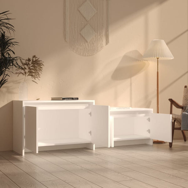 Weißer TV-Schrank 146,5 cm