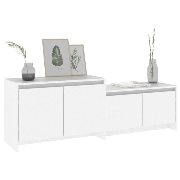 Weißer TV-Schrank 146,5 cm