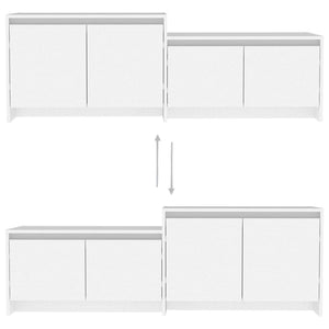 Weißer TV-Schrank 146,5 cm