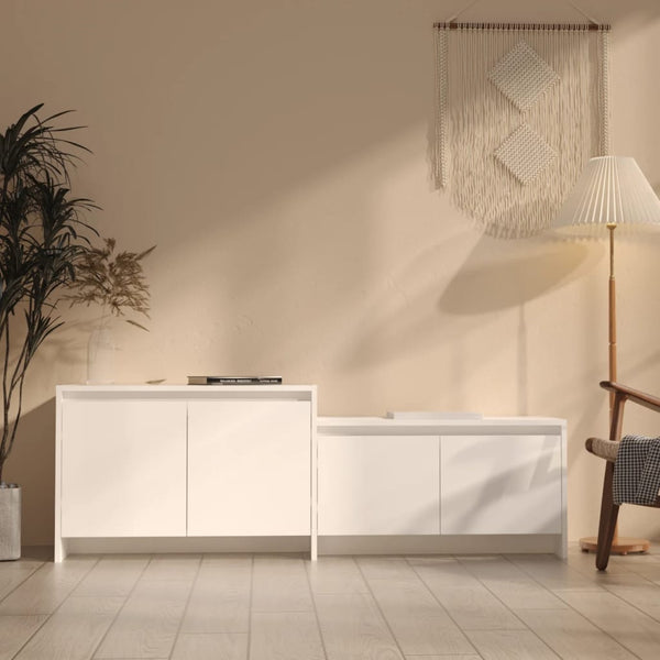 Weißer TV-Schrank 146,5 cm