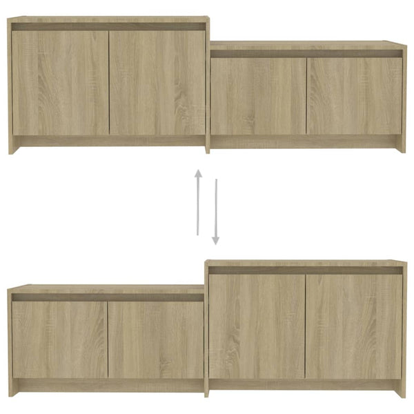 TV-Schrank Sonoma Eiche 146,5 cm