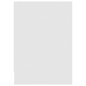 Meuble TV vidaXL blanc brillant 146,5x35x50 cm en bois d'ingénierie