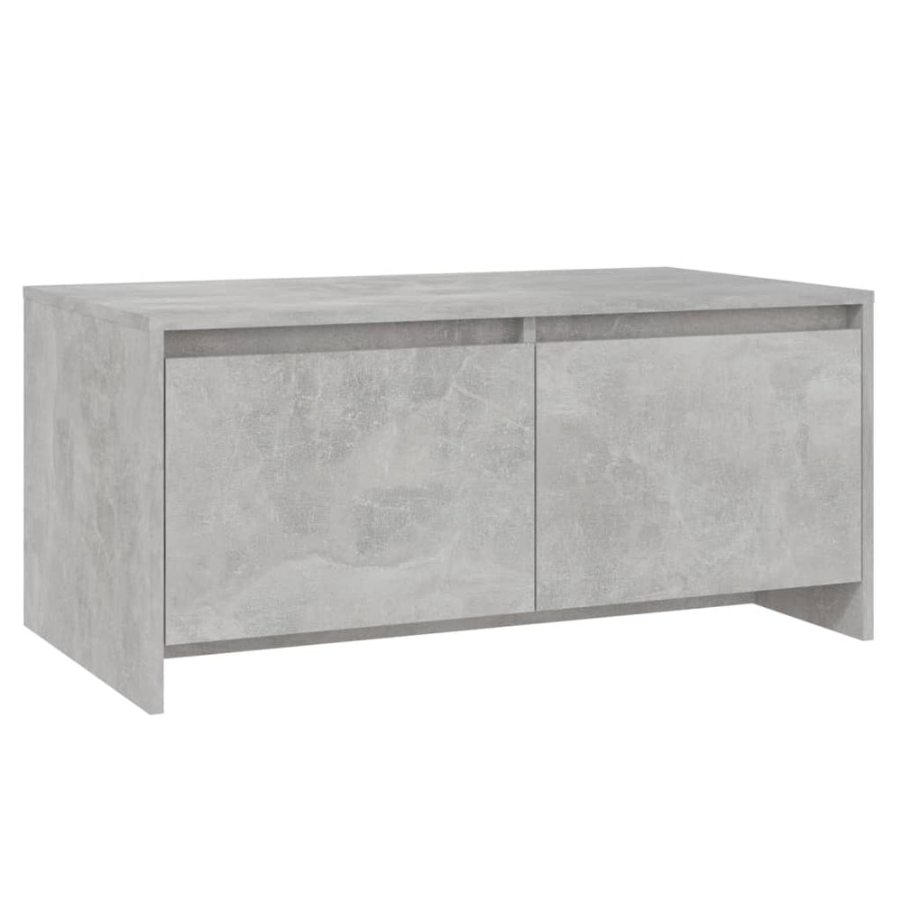Betongrau Couchtisch 90x50 cm