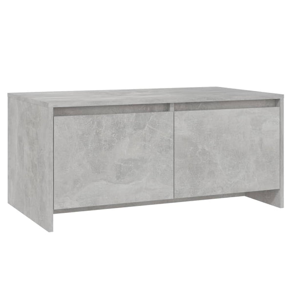 Betongrau Couchtisch 90x50 cm