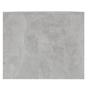 Betongrau Couchtisch 90x50 cm