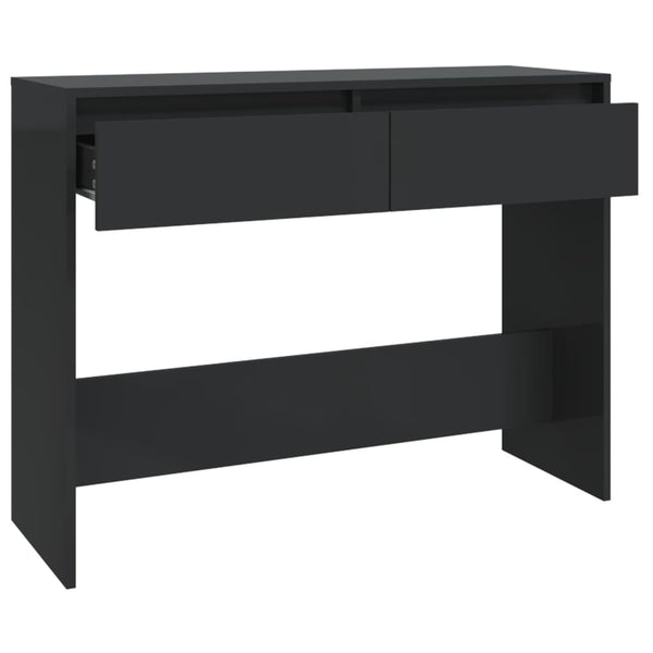 Schwarzer Konsolentisch 100 cm