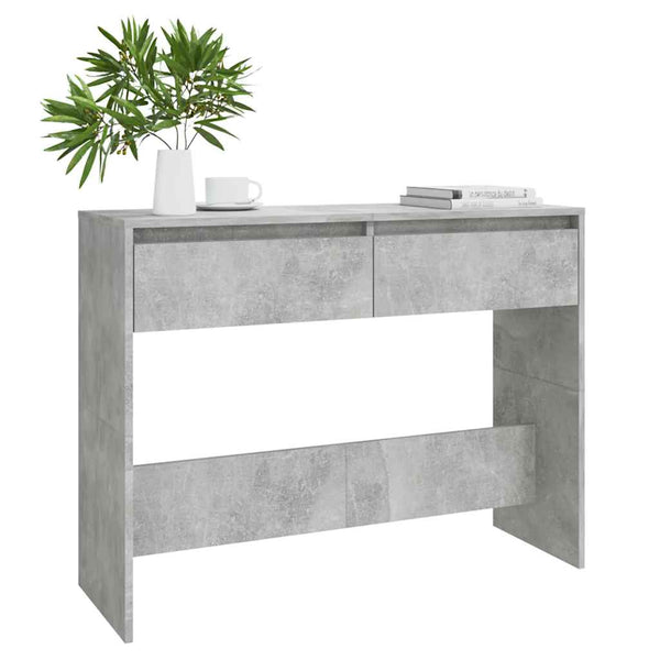 Betongrauer Konsolentisch 100 cm