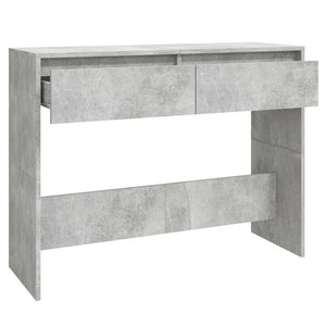 Betongrauer Konsolentisch 100 cm
