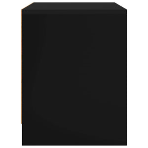 Schwarzer Nachttisch 45x34x44,5 cm