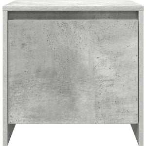 Betongrauer Nachttisch 45 cm