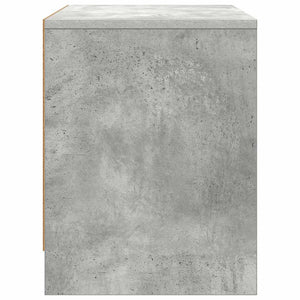 Betongrauer Nachttisch 45 cm