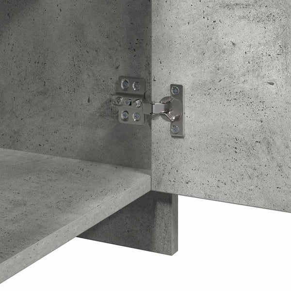 Betongrauer Nachttisch 45 cm