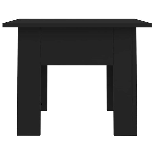 Schwarzer Couchtisch 55x55 cm