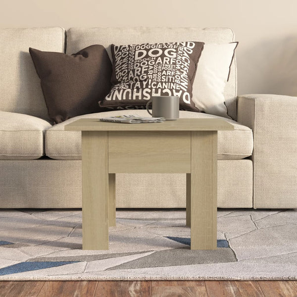 Sonoma Eiche Couchtisch 55x55 cm