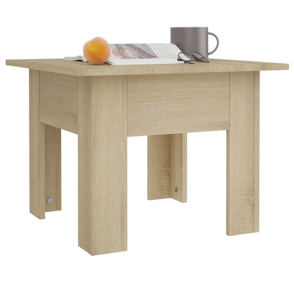 Sonoma Eiche Couchtisch 55x55 cm