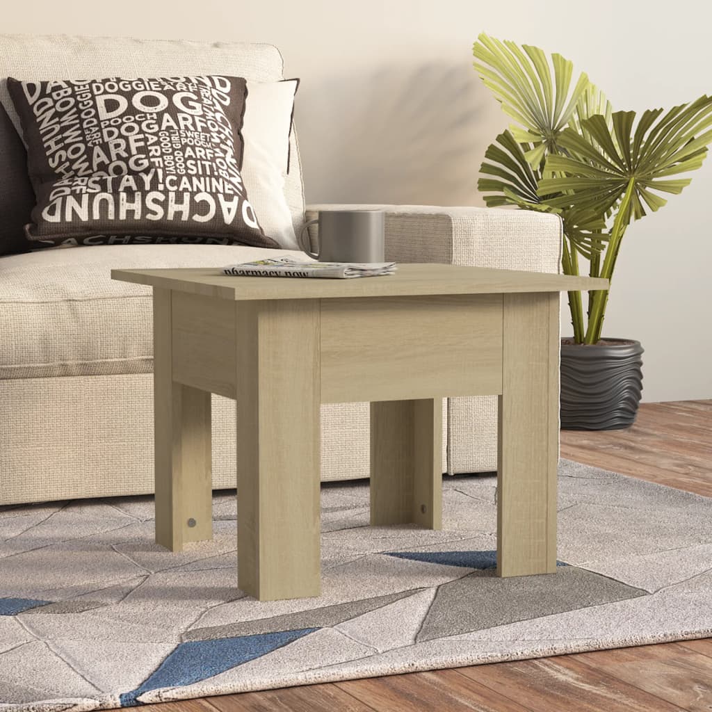 Sonoma Eiche Couchtisch 55x55 cm