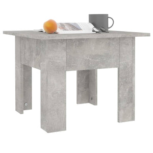 Betongrauer Couchtisch 55x55 cm