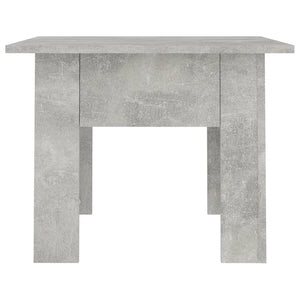 Betongrauer Couchtisch 55x55 cm
