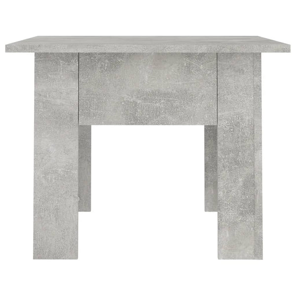 Betongrauer Couchtisch 55x55 cm