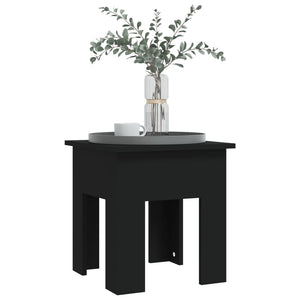 Schwarzer Couchtisch 40x40 cm