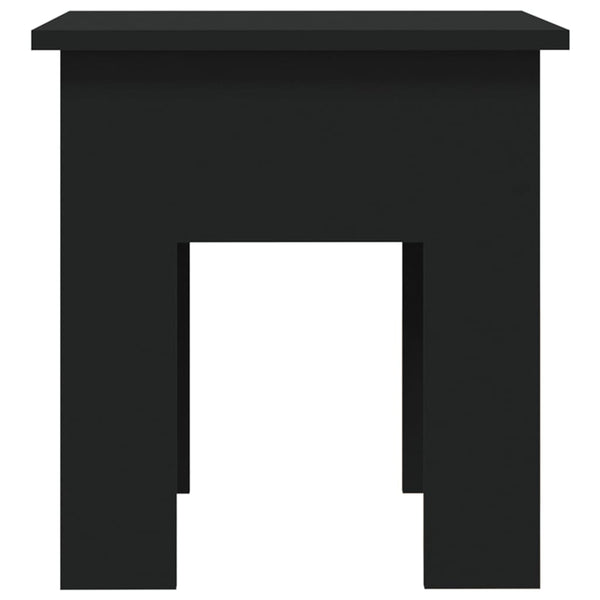 Schwarzer Couchtisch 40x40 cm
