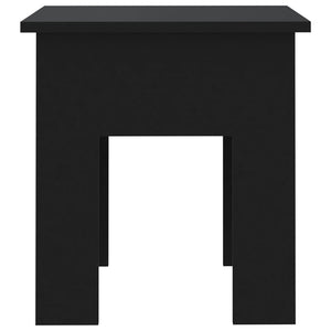 Schwarzer Couchtisch 40x40 cm