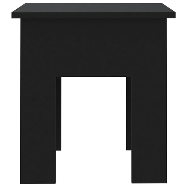 Schwarzer Couchtisch 40x40 cm