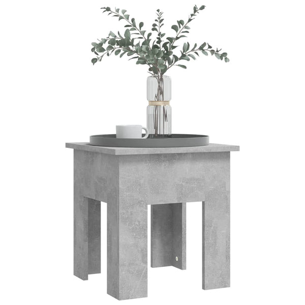 Betongrauer Couchtisch 40x40 cm