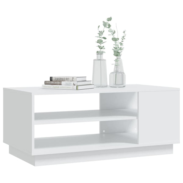 Weißer Couchtisch 102 cm