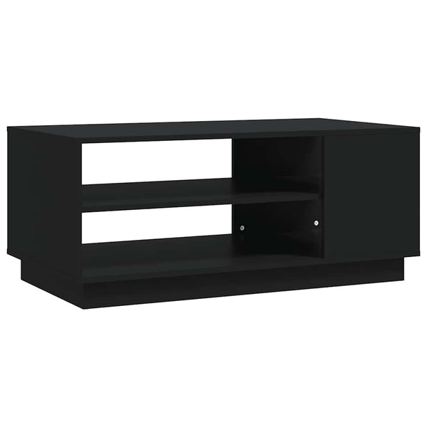 Schwarzer Couchtisch 102x55 cm