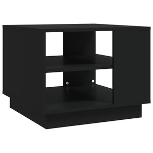 Schwarzer Couchtisch 55x55 cm