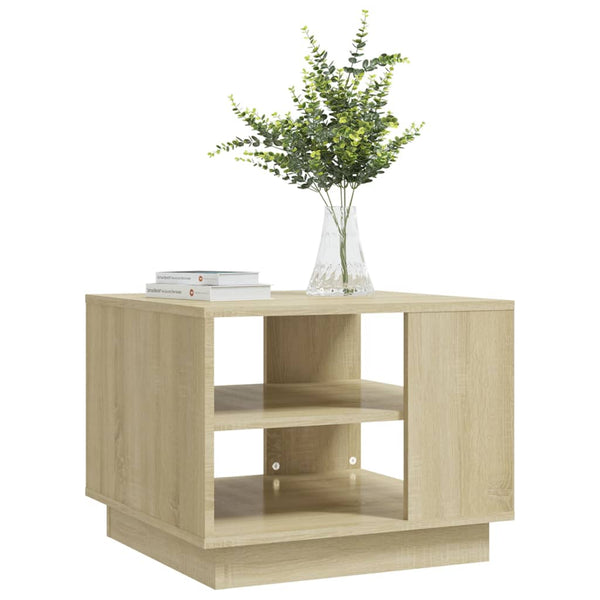 Sonoma Eiche Couchtisch 55x55 cm
