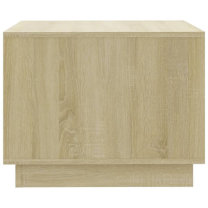 Sonoma Eiche Couchtisch 55x55 cm