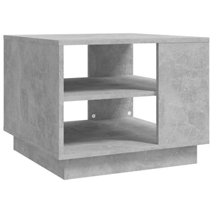 Betongrauer Couchtisch 55x55 cm