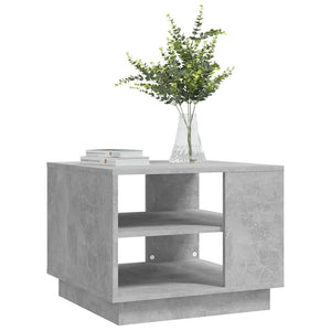 Betongrauer Couchtisch 55x55 cm