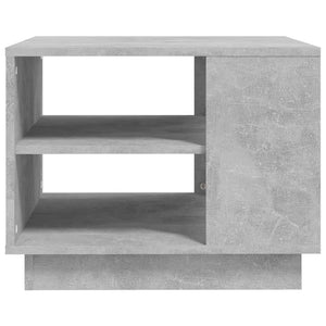 Betongrauer Couchtisch 55x55 cm