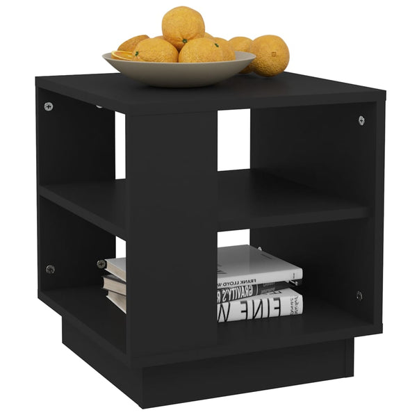 Schwarzer Couchtisch 40x40 cm