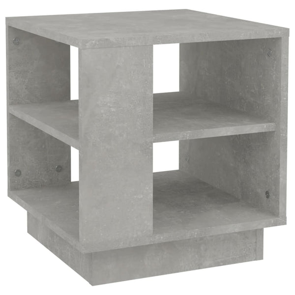 Betongrauer Couchtisch 40x40 cm