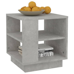 Betongrauer Couchtisch 40x40 cm